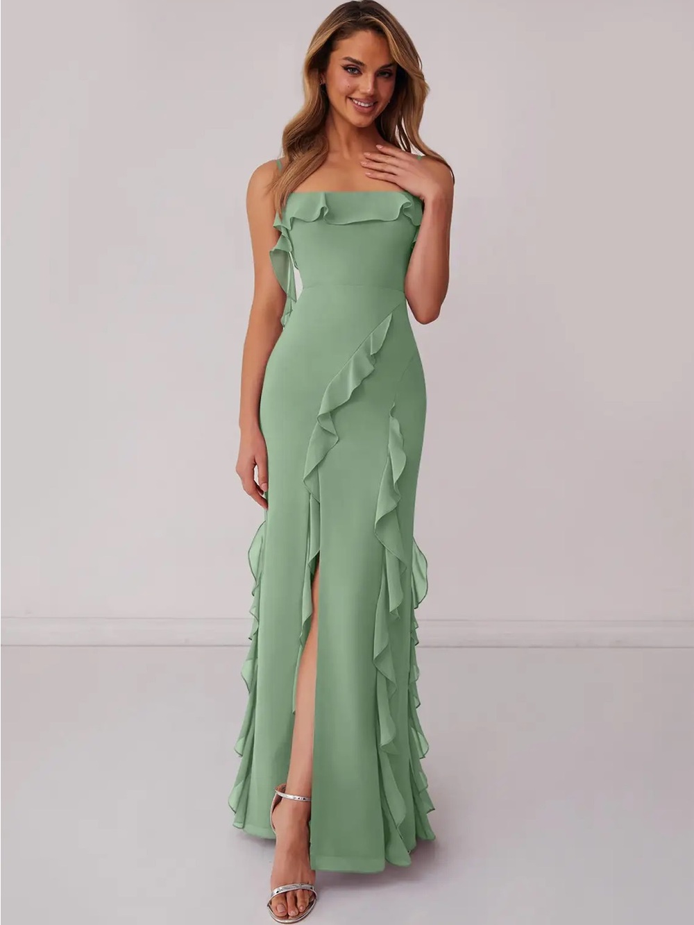NWT Azazie Barbie Matcha 1001